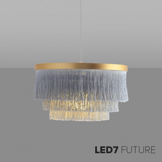 Loft Industry Modern - Shallow Chandelier